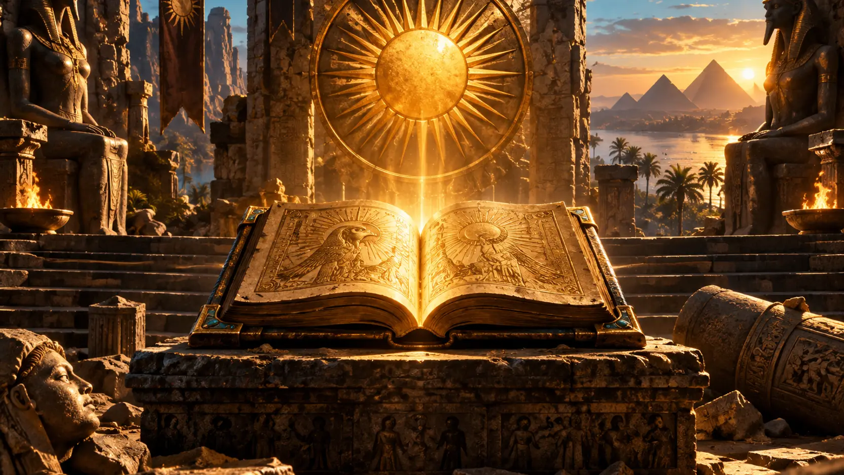 Original editorial artwork for Book of Sun: Choice